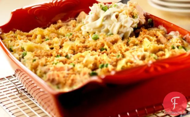 Caçarola De Macarrão De Atum Agradável À Multidão