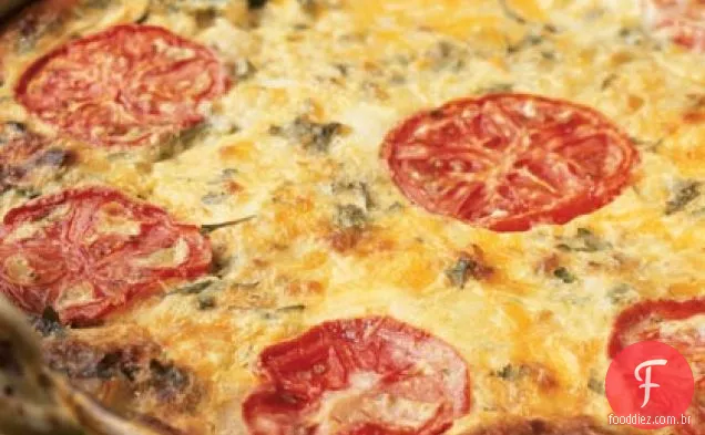 Quiche Crustless Vegetal Do Jardim