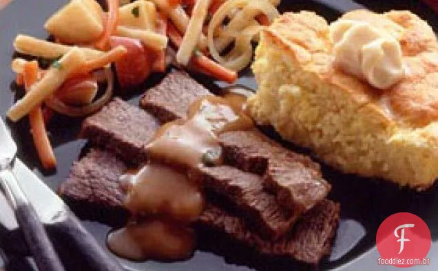 Panela Assada Com Vegetais De Raiz