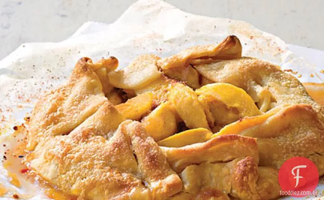 Torta De Nectarina De Pêssego