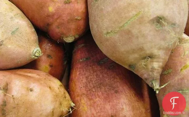 Saudável e delicioso: batata-doce com curry e sopa de arroz integral