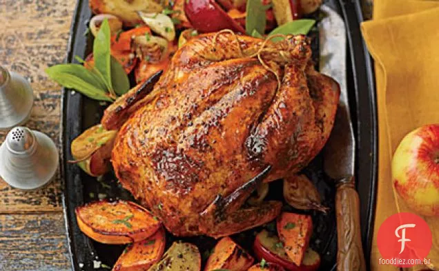 Frango Assado Na Grelha
