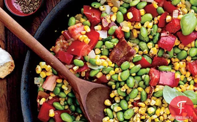 Edamame Succotash