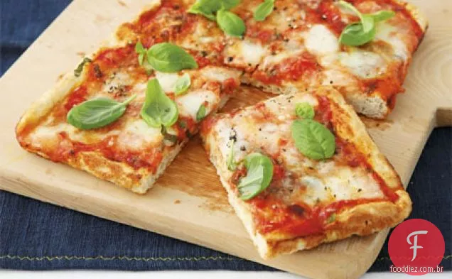 Muito simples Margherita pizza