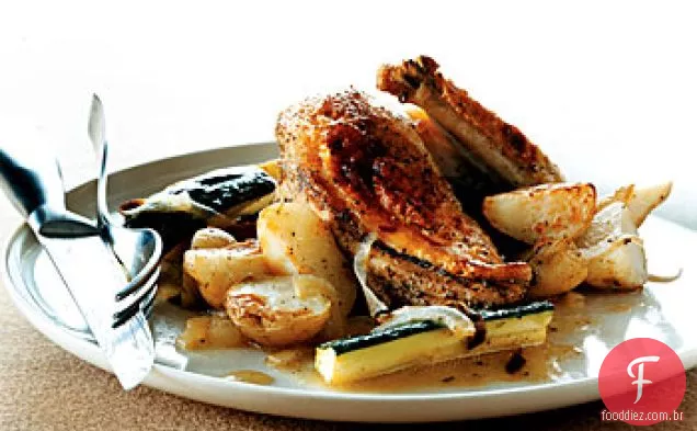 Jantar De Frango Assado