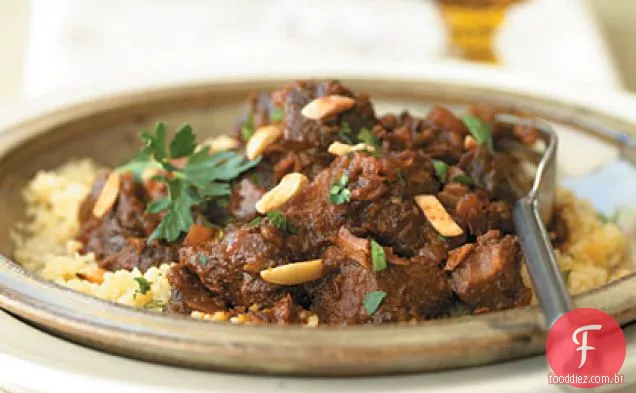Damasco e cordeiro Tagine