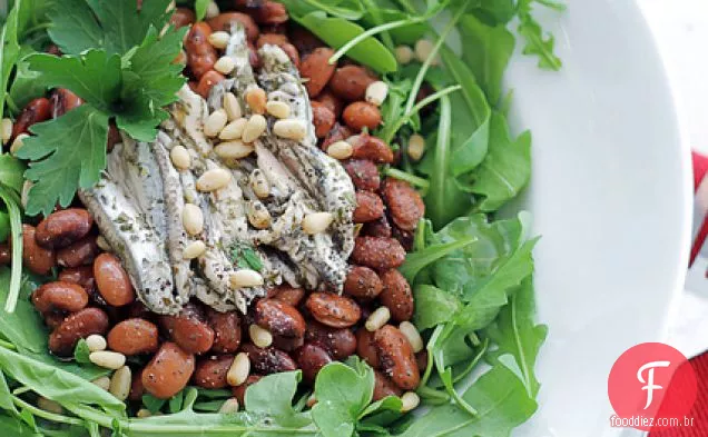 Anchovas, Feijões E Rúcula