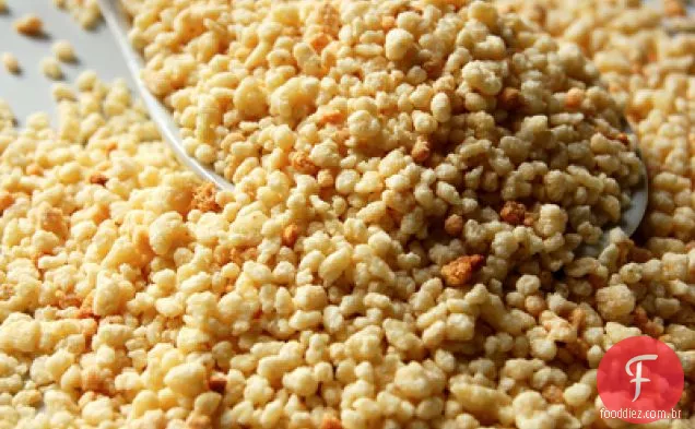 Fregola Sarda Com Frango E Legumes Assados Para Bebês
