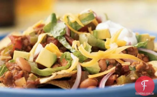 Vegetariano Chipotle Nachos