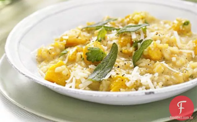 A reforma definitiva: risoto com squash & sage