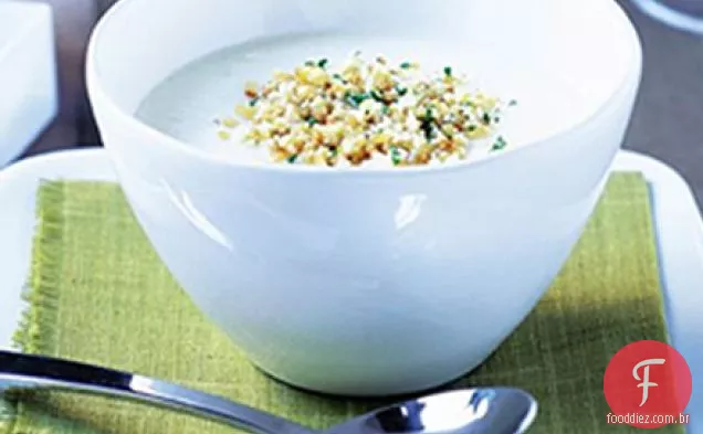 Couve-flor sopa Polonaise