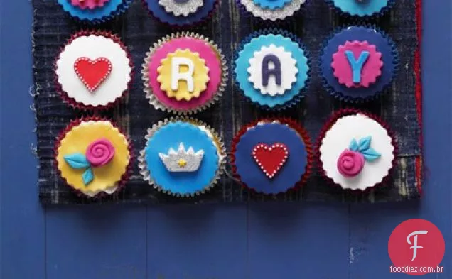 Celebração cupcakes