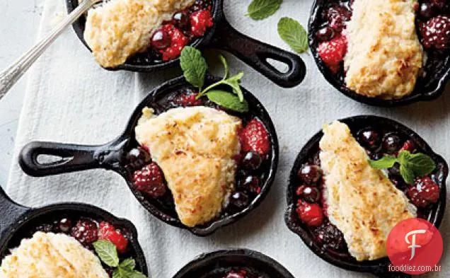 Mini Berry Cobblers