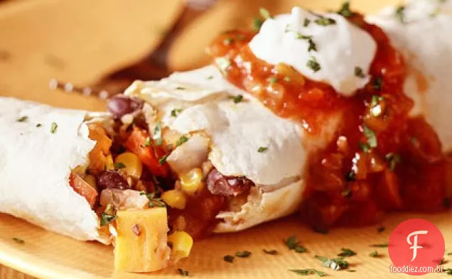 Burritos Recheados Com Confetes