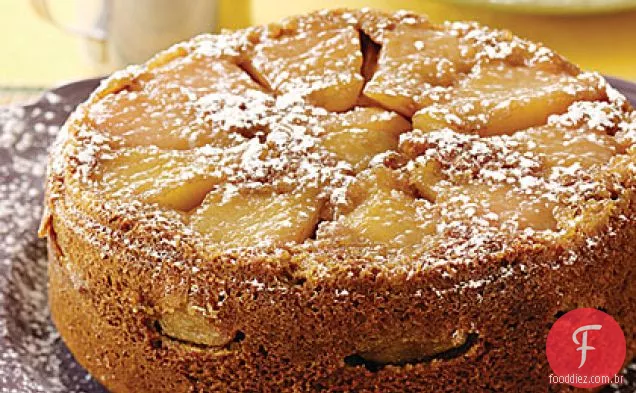 Bolo De Pêra De Cabeça Para Baixo
