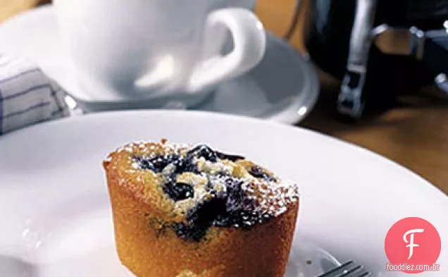 Blueberry & lemon friands