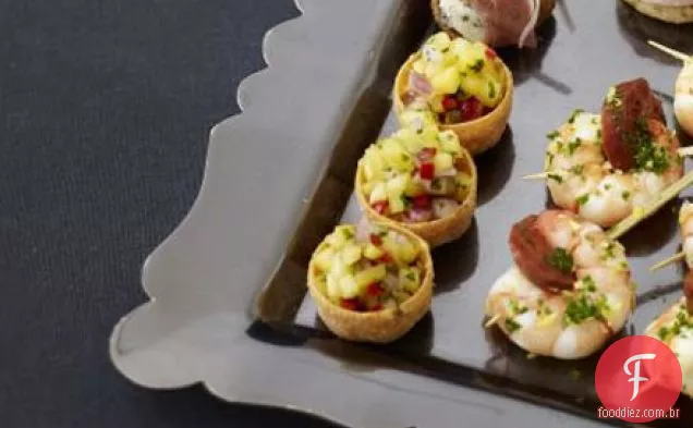 Thai mango, Chilli & lime cups