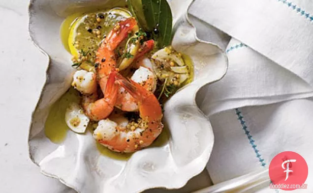 Salada De Camarão Picante