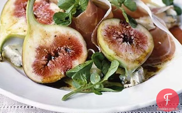 Salada De Figo, Gorgonzola E Prosciutto