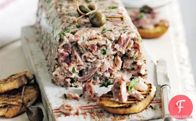 Ham hock & mostarda terrina