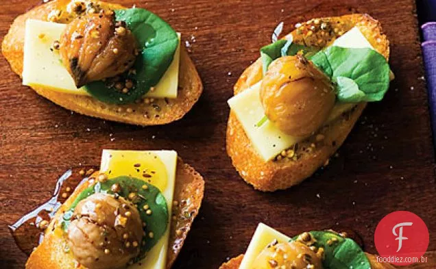 Crostini Chestnut E Sharp Cheddar