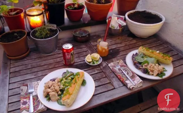 Salada Grelhada Estilo Nicoise Long Beach