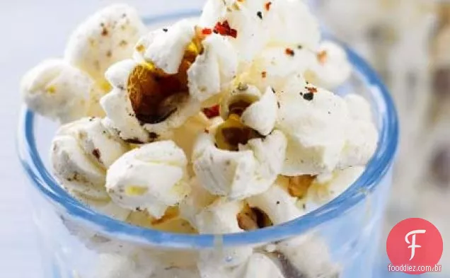Pipoca de pimenta temperada