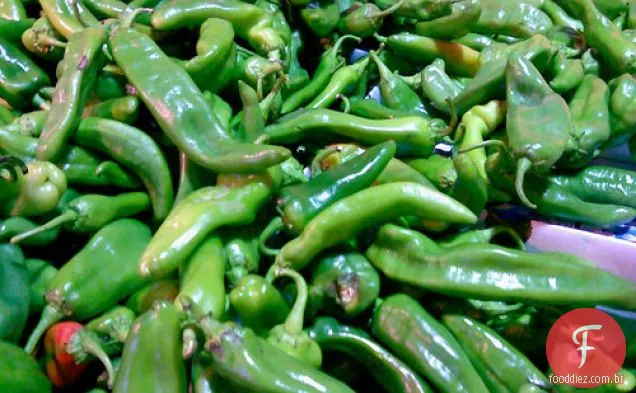 Cozinhe o livro: ensopado de batata e Chile Verde