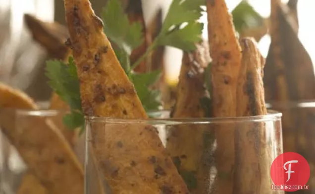 Batata-Doce Assada Com Alho E Ervas