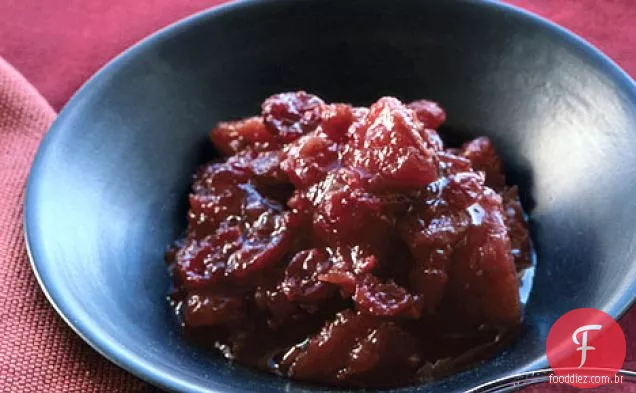 Cranberry, Pêra e Chutney de gengibre
