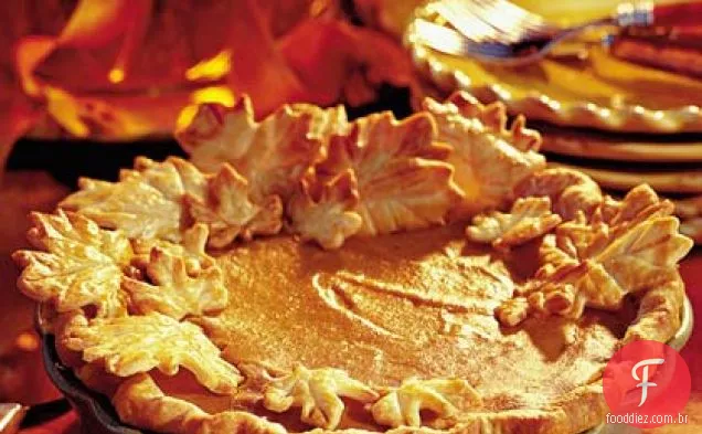 Torta Em Camadas De Abóbora-Noz Elegante