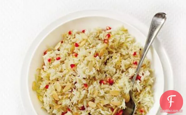 Arroz de romã picante