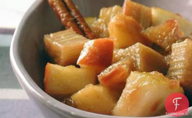 Ruibarbo, Pêra e compota de maçã