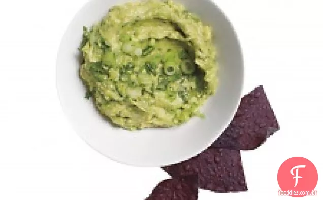 Purê De Abacate Com Hummus