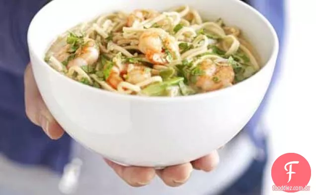 Camarão & coco laksa
