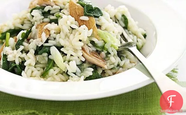 Risoto de cavala defumada