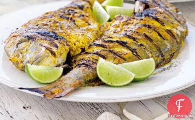 Peixe estilo Tikka
