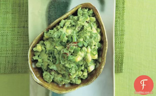 Guacamole Com Milho Fresco E Chipotle
