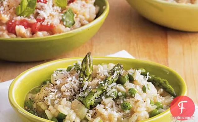 Risoto Vegetal De Primavera