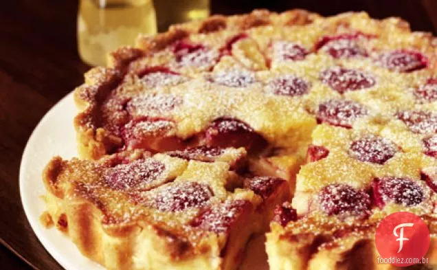 Limoncello plum tart