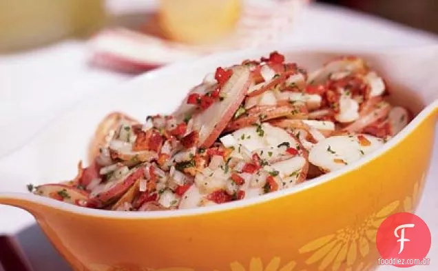 Salada De Batata Ao Estilo Alemão