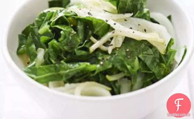 Verdes de Primavera, erva-doce e maçãs