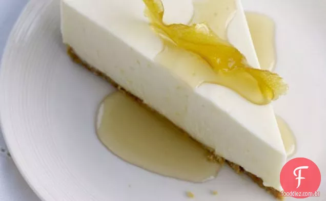 Cheesecake de quark de limão