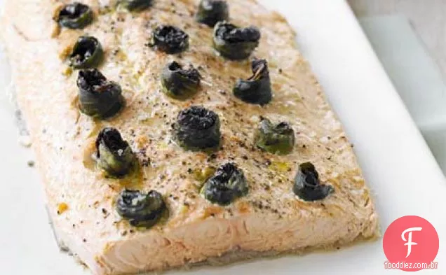 Filé de salmão Mediterrâneo