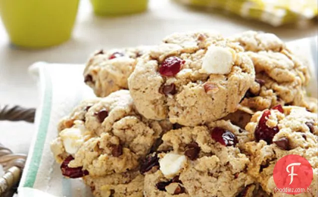 Biscoitos de Marshmallow pegajosos em borracha com Minichips