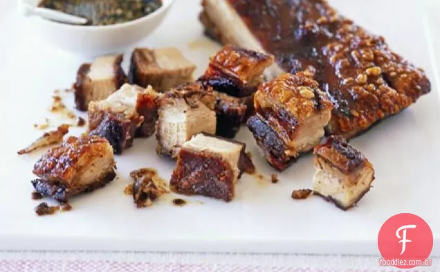 Carne de porco chinesa crocante