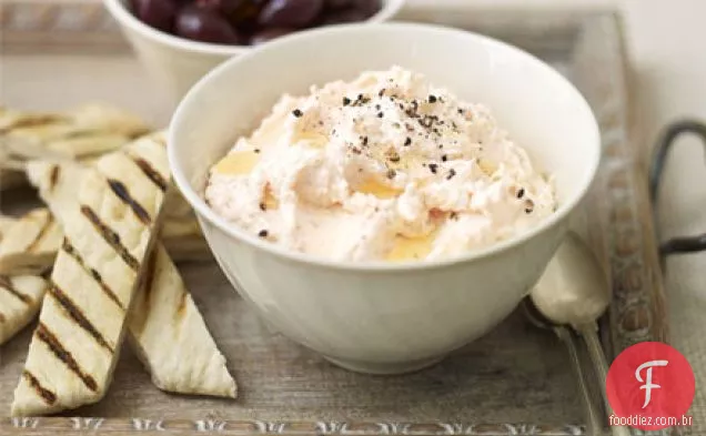 Salmão fumado taramasalata