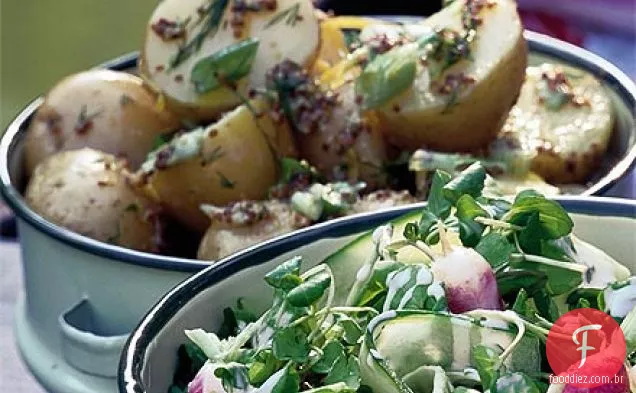 Salada de batata mostarda