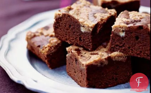 Chocolate Mexicano Streusel Brownies