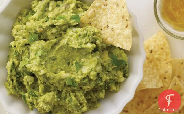 Chunky Guacamole com cominho